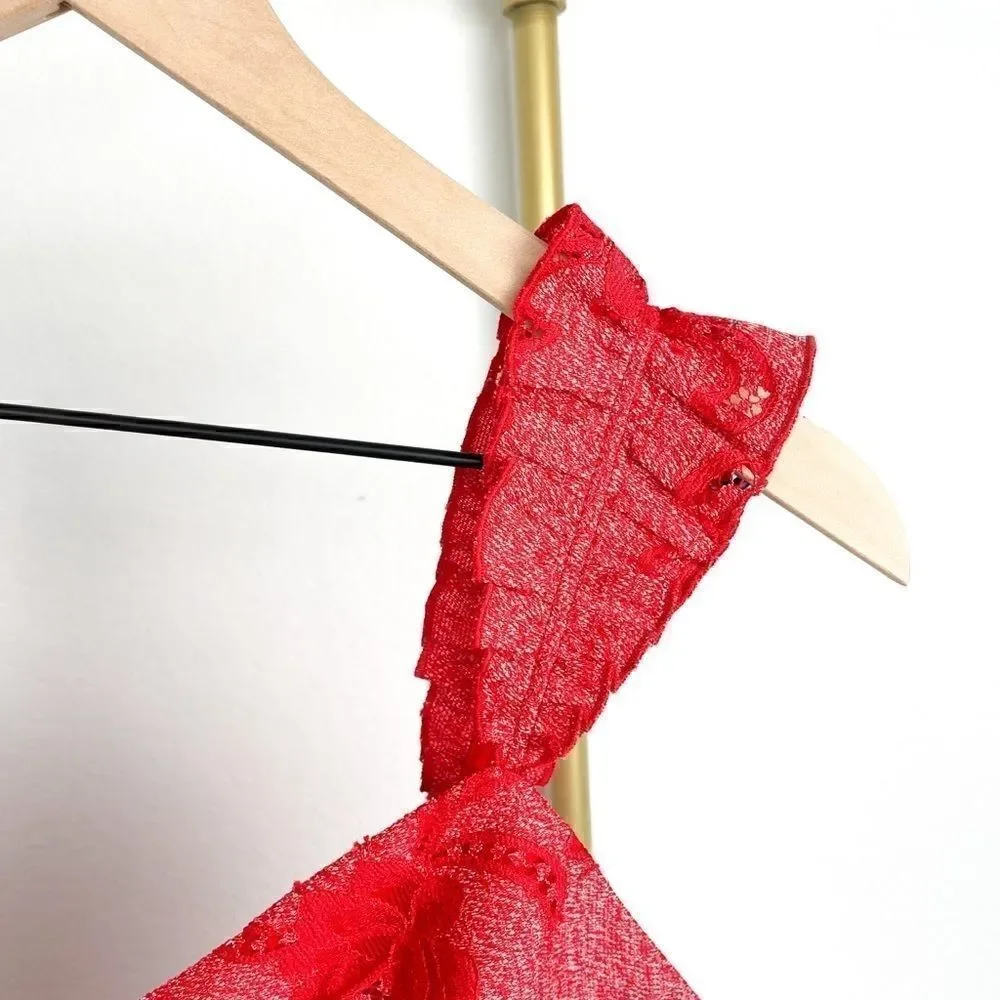 REVOLVE Three Floor Cocktail Red Dress SIZE 4/6🌟